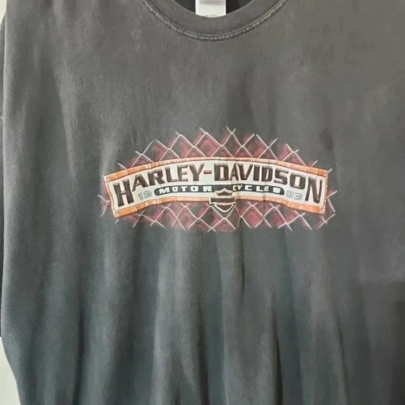 HARLEY Davidson Vintage London Egland tee. Size 2Xl - Picture 6 of 6